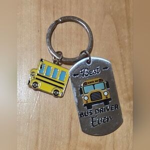 NEW 'Best Bus Driver Ever' Keychain